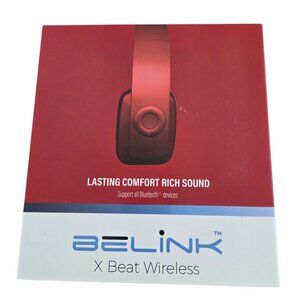 BeLink X Beat Wireless Foldable Headphones with Zip Case Model 3.2 Bluetooth